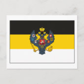 Russische Flagge (Licht) Postkarte (Vorderseite)