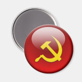 Russische Flagge Magnet (Vorderseite/Rückseite)