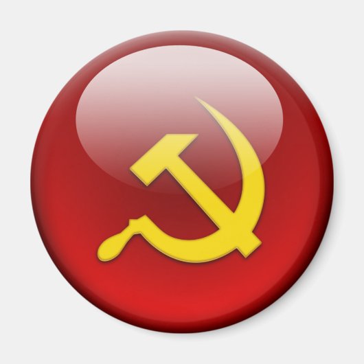 Russische Flagge Magnet (Vorne)