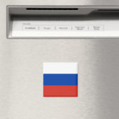 Russische Flagge Magnet (In Situ (Geschirrspüler))