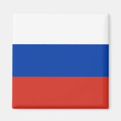 Russische Flagge Magnet (Vorne)