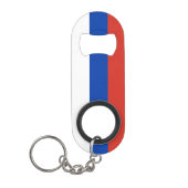 Russische Flagge Mini Flaschenöffner (Vorderseite)