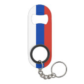 Russische Flagge Mini Flaschenöffner (Rückseite)