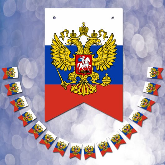 Russische Flagge & Party Russland Banner / Hochzei