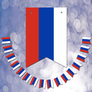 Russische Flagge & Party Russland Banner / Hochzei