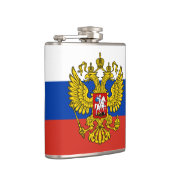 Russische Flagge / Russische Mode / Sportfans  Flachmann (Rechts)