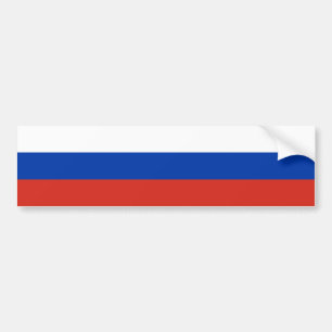 Russische Flagge (Russland) Autoaufkleber