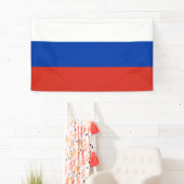 Russische Flagge (Russland) Banner (Insitu)