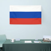 Russische Flagge (Russland) Banner (Messeveranstaltung)