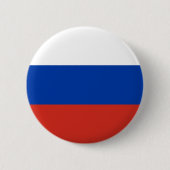 Russische Flagge (Russland) Button (Vorderseite)