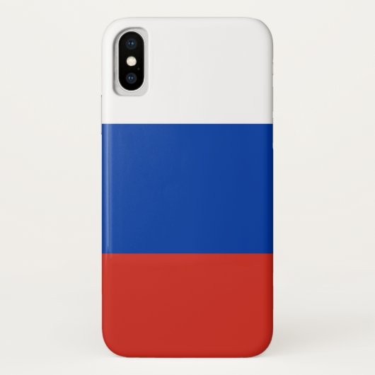 Russische Flagge (Russland) Case-Mate iPhone Hülle (Rückseite)