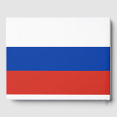 Russische Flagge (Russland) Gästebuch (Rückseite)