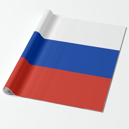 Russische Flagge (Russland) Geschenkpapier (Ungerollt)