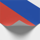 Russische Flagge (Russland) Geschenkpapier (Ecke)