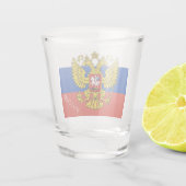 Russische Flagge / Russland - Land Patriot / Sport Schnapsglas (Rückseite)