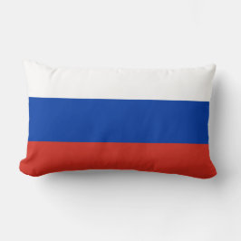 Russische Flagge (Russland) Lumbar Kissen