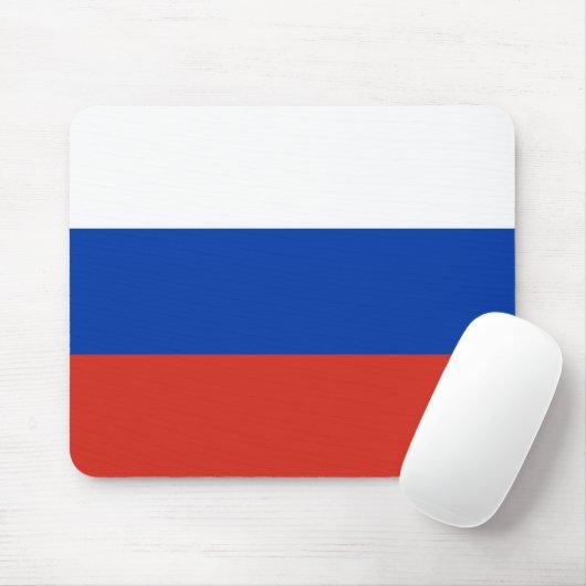 Russische Flagge (Russland) Mousepad (Mit Mouse)