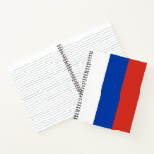 Russische Flagge (Russland) Notebook Notizblock (Innenseite)