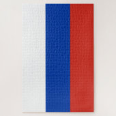 Russische Flagge (Russland) Puzzle (Vertikal)