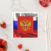 Russische Flagge Serviette (Beispiel)