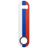 Russische Flagge Speed Flaschenöffner (Rückseite)