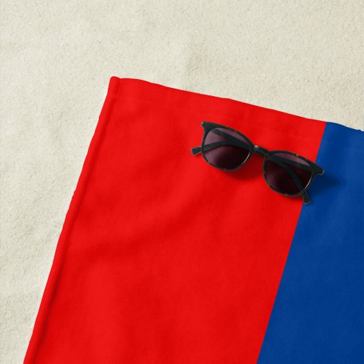 Russische Flagge Strandtuch (Beispiel)