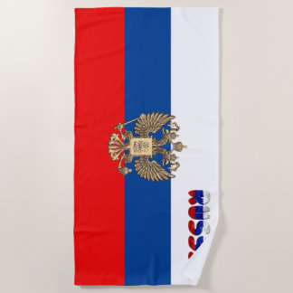 Russische Flagge Strandtuch