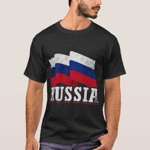 Russische Flagge T-Shirt