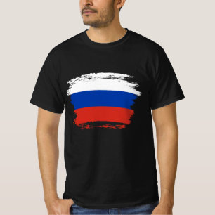 Russische Flagge T-Shirt