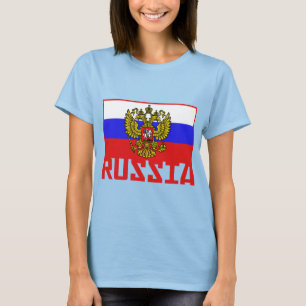 Russische Flagge T-Shirt