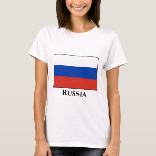 Russische Flagge T-Shirt