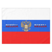Russische Flagge Tischdecke (Vorderseite (Horizontal))