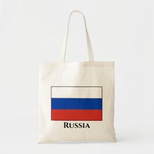 Russische Flagge Tragetasche