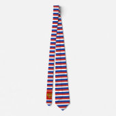 Russische Flagge und Wappen, Flagge Russlands Krawatte (Rückseite)