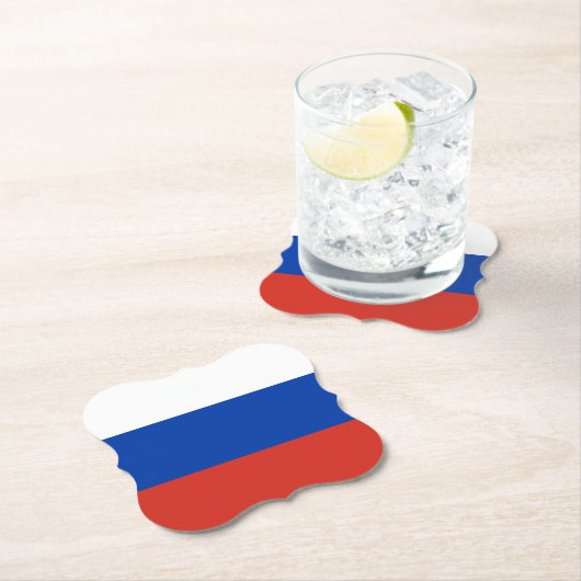 Russische Flagge Untersetzer (Vor Ort)