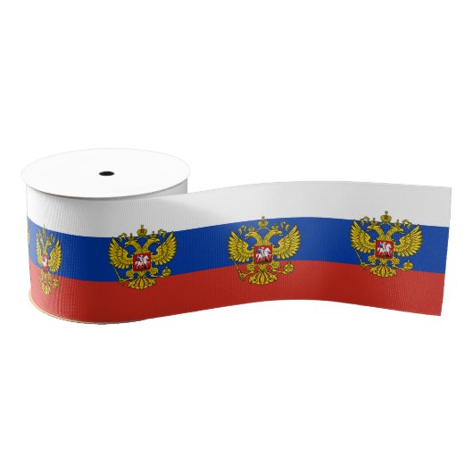Russische Flagge - Urlaub, Reisen / Sport Ripsband (Spule)
