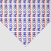 Russische Flaggen - Typografie-Elegant Seidenpapier (Ausschnitt)