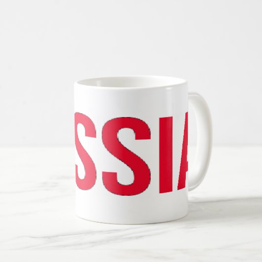 Russische Föderation Putin Sowjetunion Gewerkschaf Kaffeetasse (VorderseiteRechts)