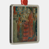 Russische Frauen des 17. Jahrhunderts an der Silbernes Ornament (Rechts)