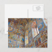 Russische Fresken Postkarte (Vorne/Hinten)