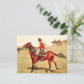 Russische Garde Postkarte (Stehend Vorderseite)