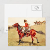 Russische Garde Postkarte (Vorne/Hinten)