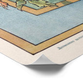 Russische Gartenausstellung Vintage Poster 1903 (Ecke)