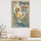 Russische Gartenausstellung Vintage Poster 1903 (Küche)