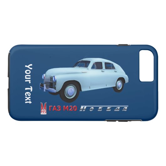 Russische GAZ M20 Sedan Case-Mate iPhone Hülle (Rückseite (Horizontal))
