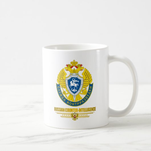 Russische GegenIntelligenz Kaffeetasse (Rechts)