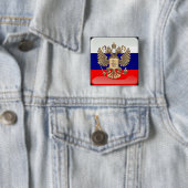 Russische glatte Flagge Button (Beispiel)