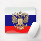 Russische glatte Flagge Mousepad (Mit Mouse)