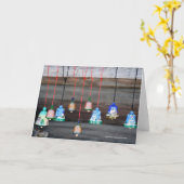 Russische Glocken Karte (Gelbe Blume)