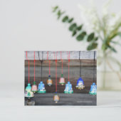 Russische Glocken - Postkarte (Stehend Vorderseite)